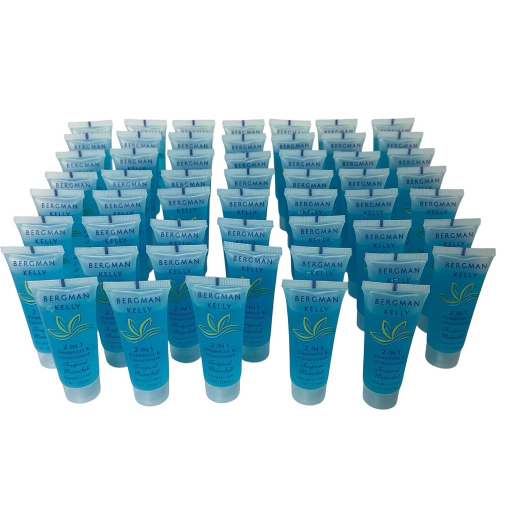 54 Bergman Kelly Travel Size Tropical Waterfall 2 In 1 Shampoo & Conditioner